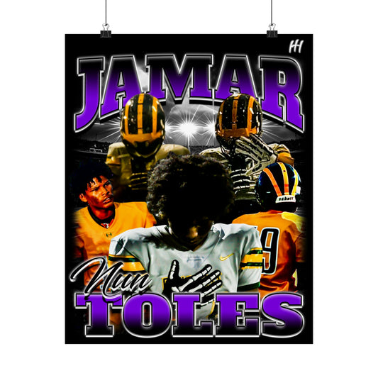Jamar Toles Poster - 16″ x 20″