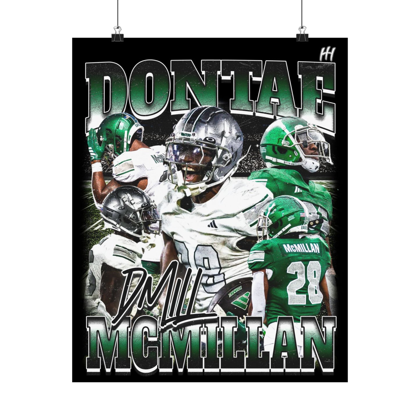 Dontae McMillan Poster - 16″ x 20″