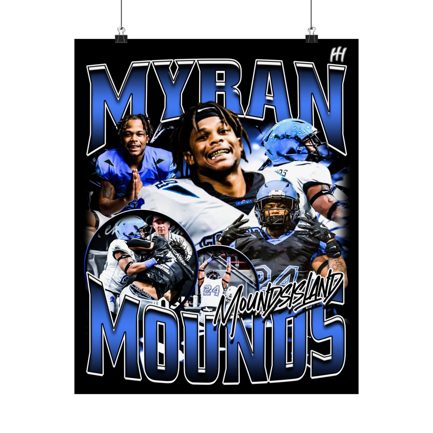 Myran Mounds Poster - 16″ x 20″