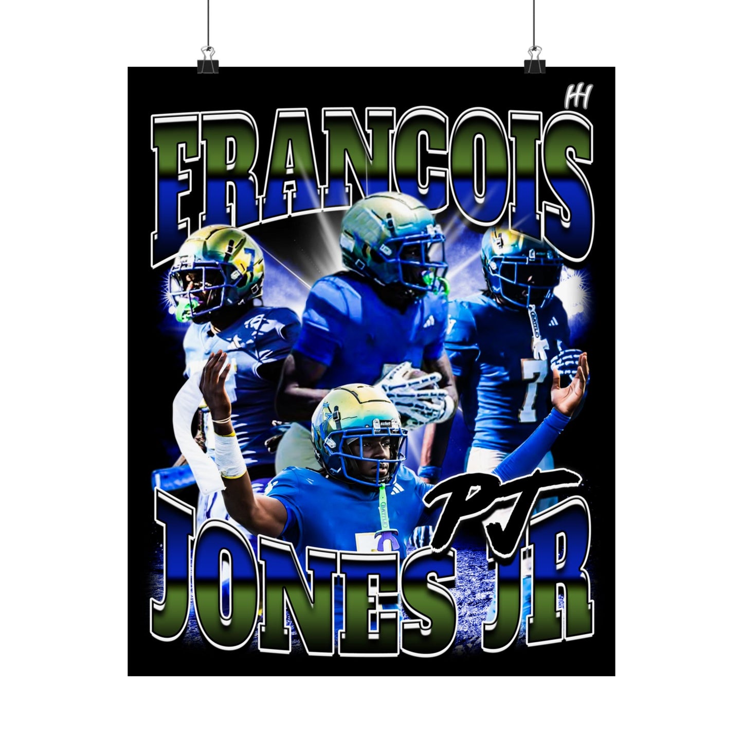 Francois Jones Jr Poster - 16″ x 20″