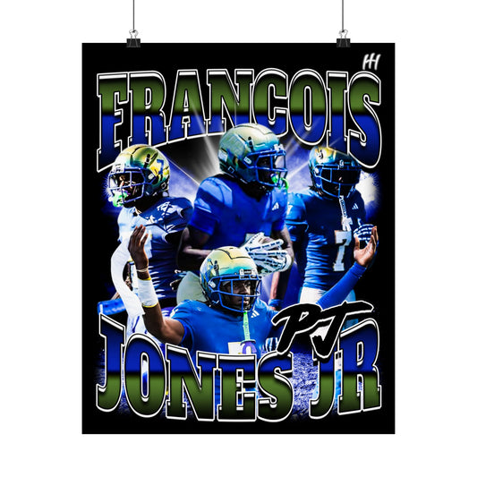 Francois Jones Jr Poster - 16″ x 20″