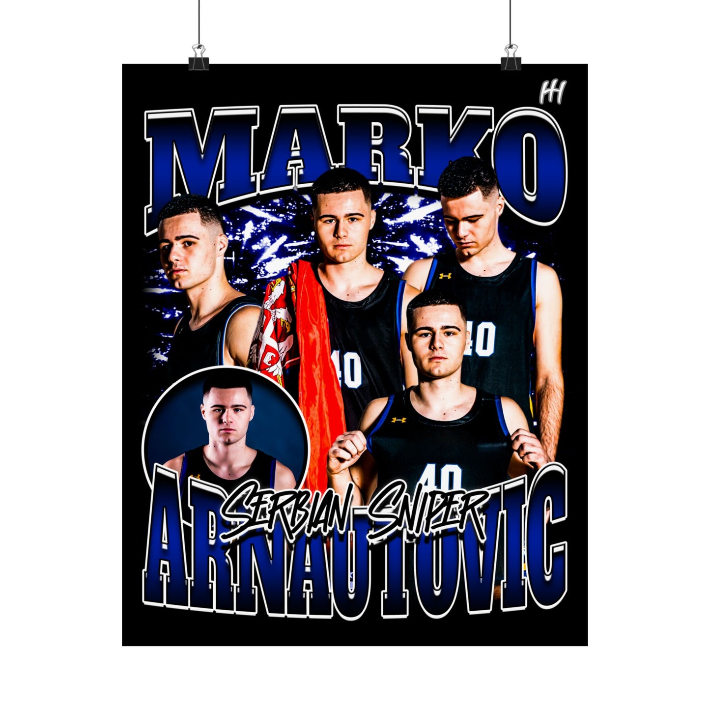 Marko Arnautovic Poster - 16″ x 20″