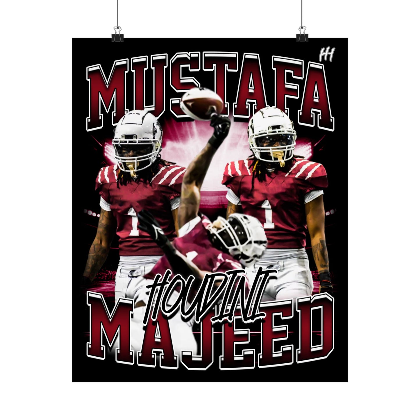 Mustafa Majeed Poster - 16″ x 20″