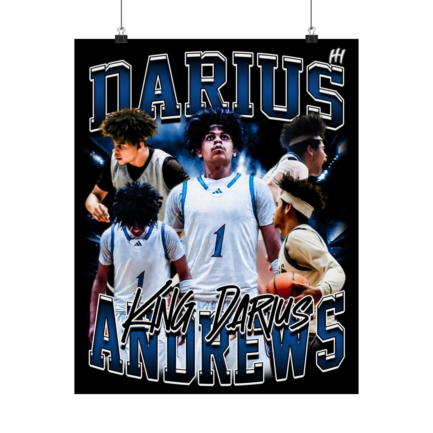 Darius Andrews Poster - 16″ x 20″
