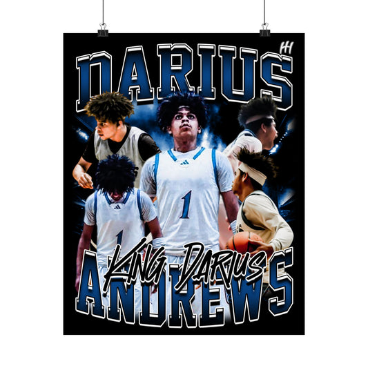 Darius Andrews Poster - 16″ x 20″