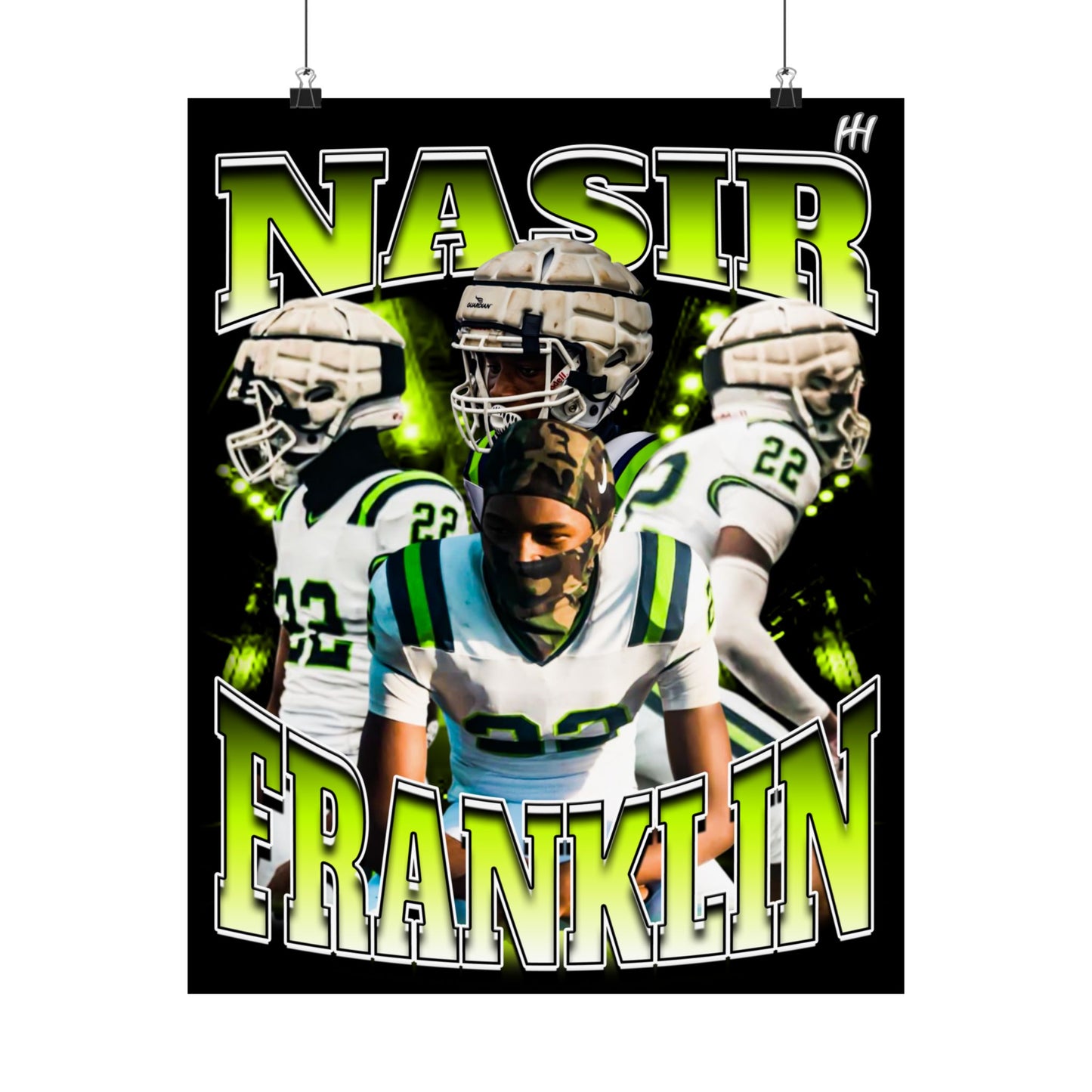 Nasir Franklin Poster - 16″ x 20″