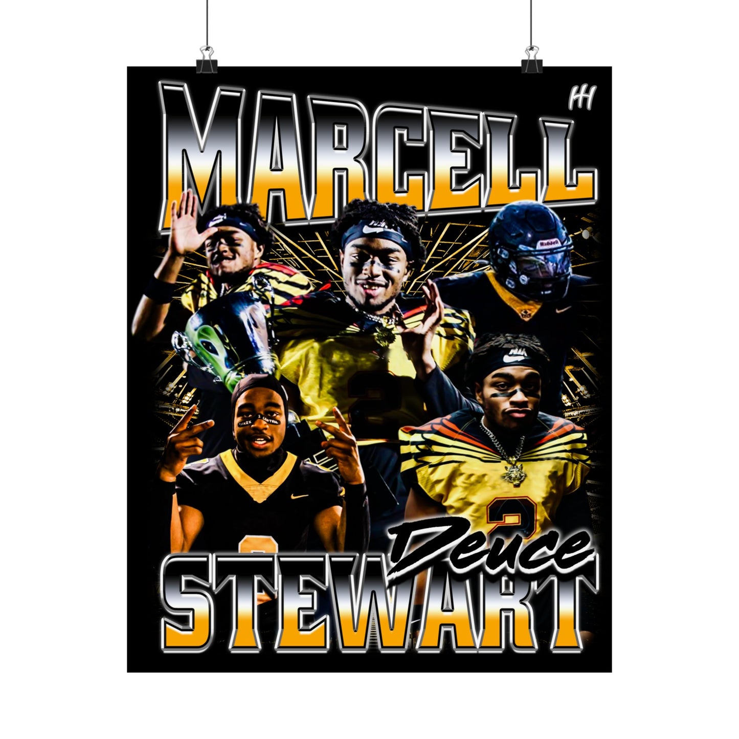 Marcell Stewart Poster - 16″ x 20″