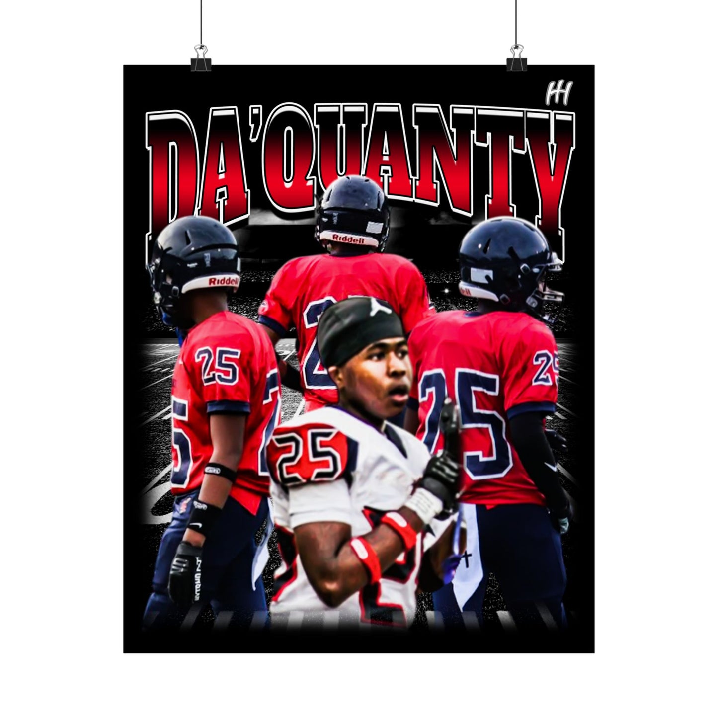 Da'Quanty Poster - 16″ x 20″