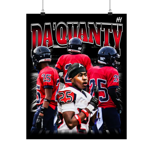 Da'Quanty Poster - 16″ x 20″
