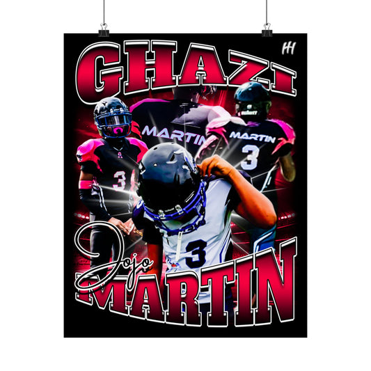 Ghazi Martin Poster - 16″ x 20″