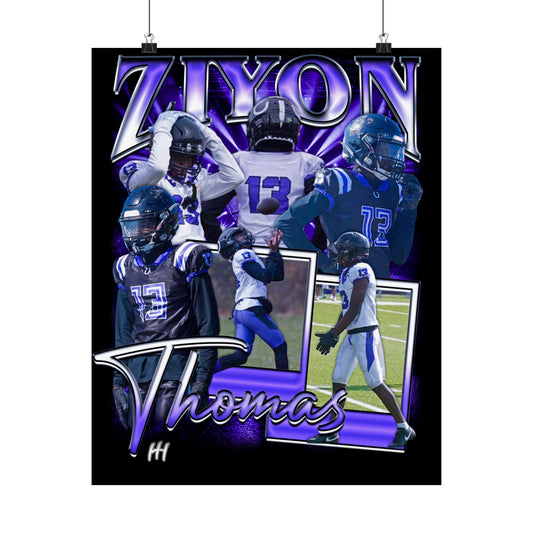 Ziyon Thomas Poster - 16″ x 20″