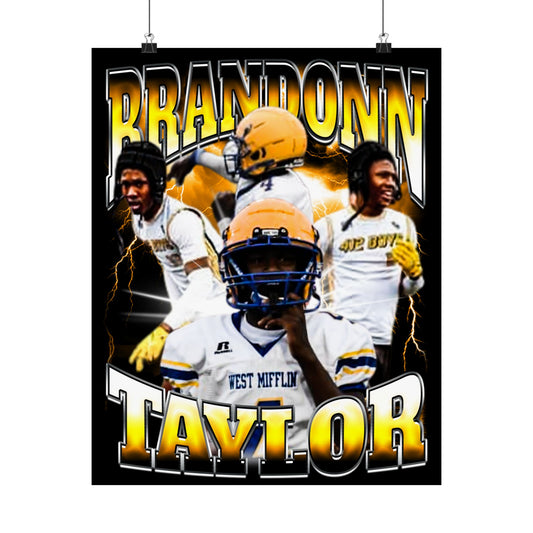 Brandonn Taylor Poster - 16″ x 20″