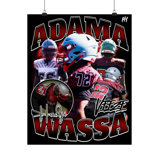 Adama Hadji Wassa Poster - 16″ x 20″