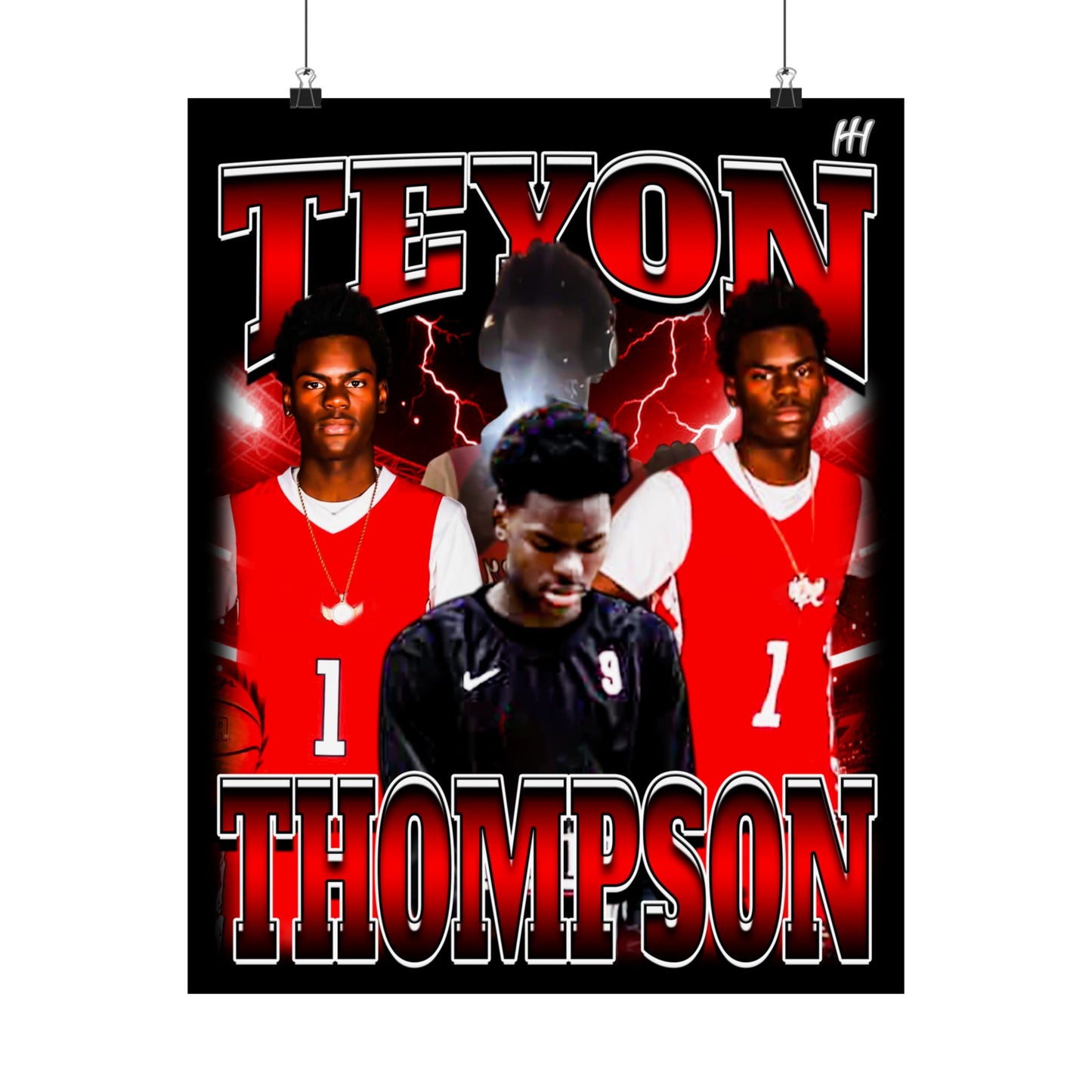Teyon Thompson Poster - 16″ x 20″