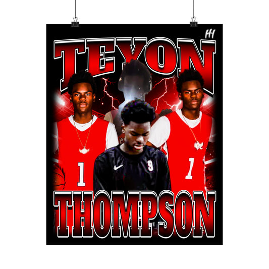 Teyon Thompson Poster - 16″ x 20″