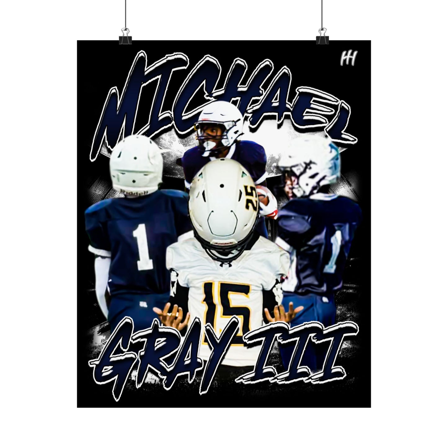 Michael Gray III Poster - 16″ x 20″