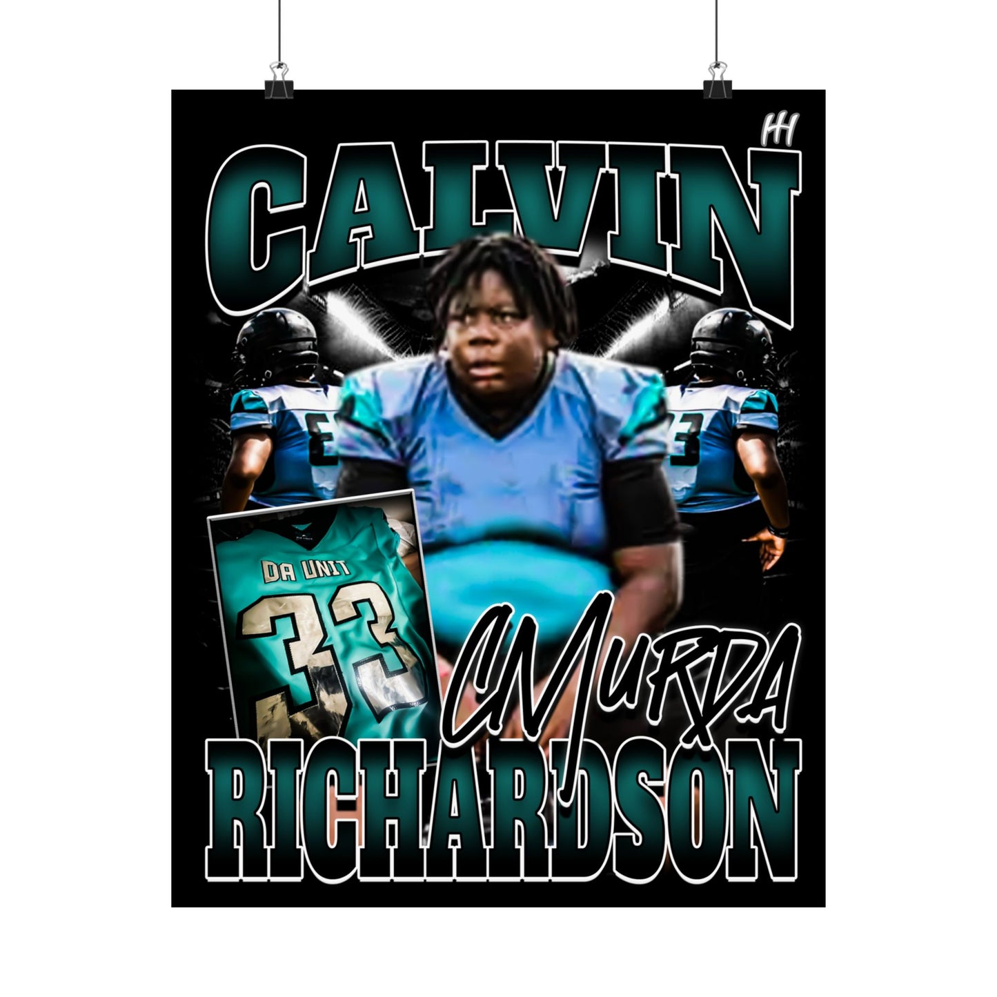 Calvin Richardson Poster - 16″ x 20″
