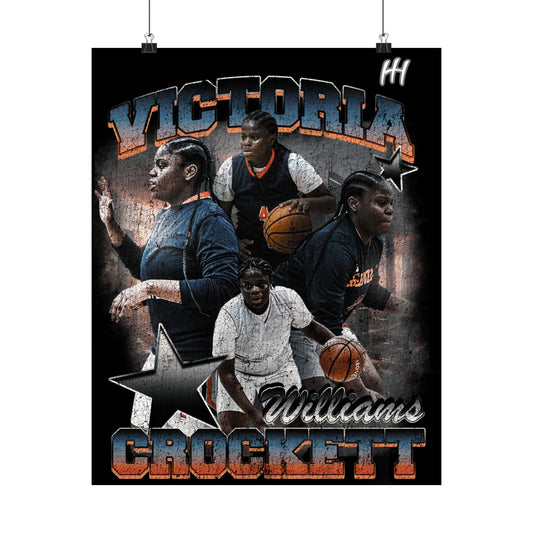 Victoria William Crocket Poster - 16″ x 20″