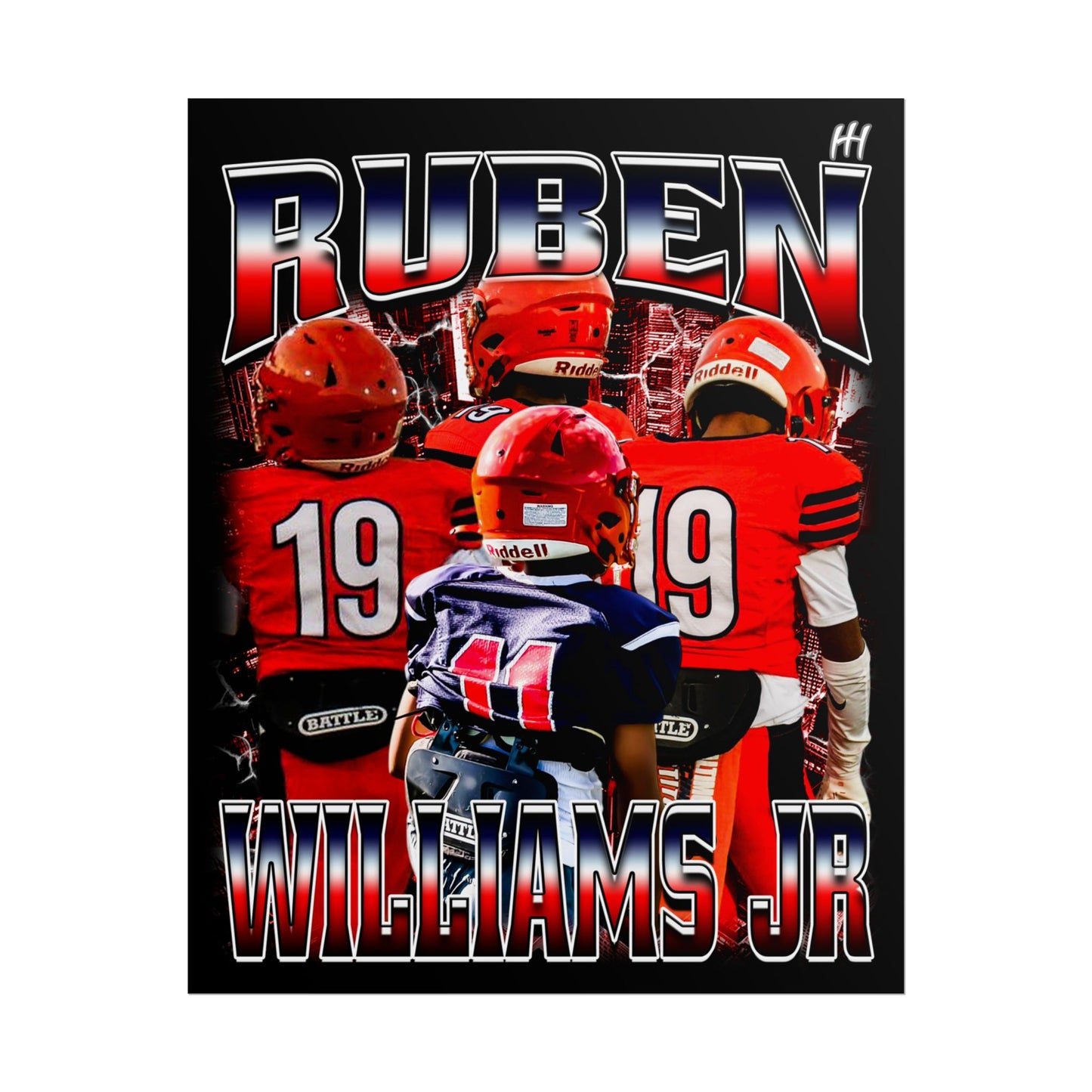 Ruben Williams Jr Poster - 16″ x 20″