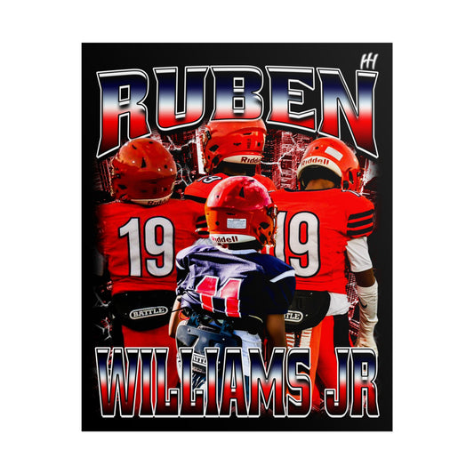 Ruben Williams Jr Poster - 16″ x 20″