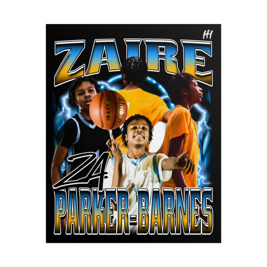 Zaire Parker-Barnes Poster - 16″ x 20″