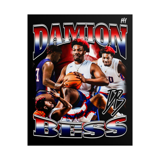 Damion Bess Poster - 16″ x 20″