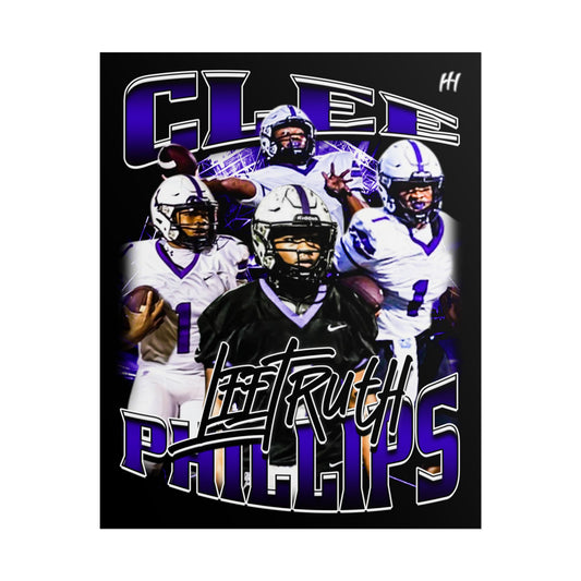 Clee Phillips Poster - 16″ x 20″