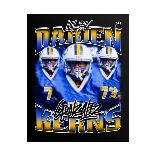 Darien Gonzalez-Kerns Poster - 16″ x 20″