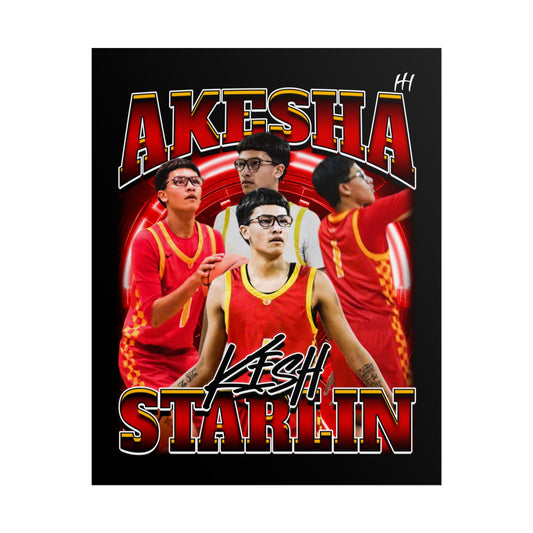Akesha Starlin Poster - 16″ x 20″