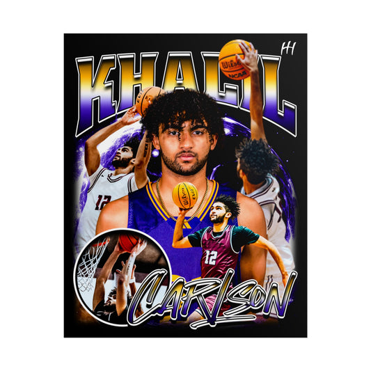 Khalil Carlson Poster - 16″ x 20″