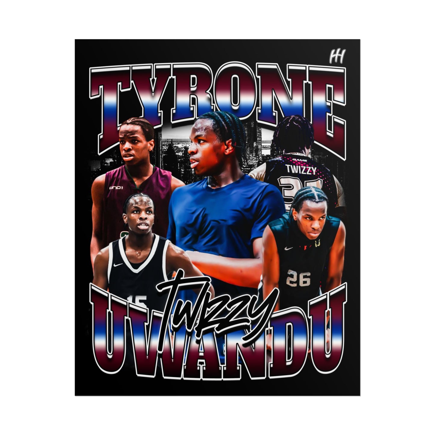 Tyrone Uwandu Poster - 16″ x 20″