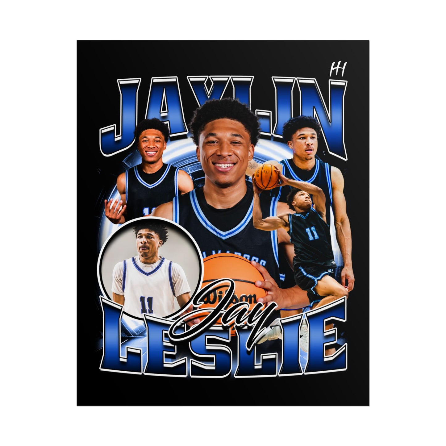 Jaylin Leslie Poster - 16″ x 20″