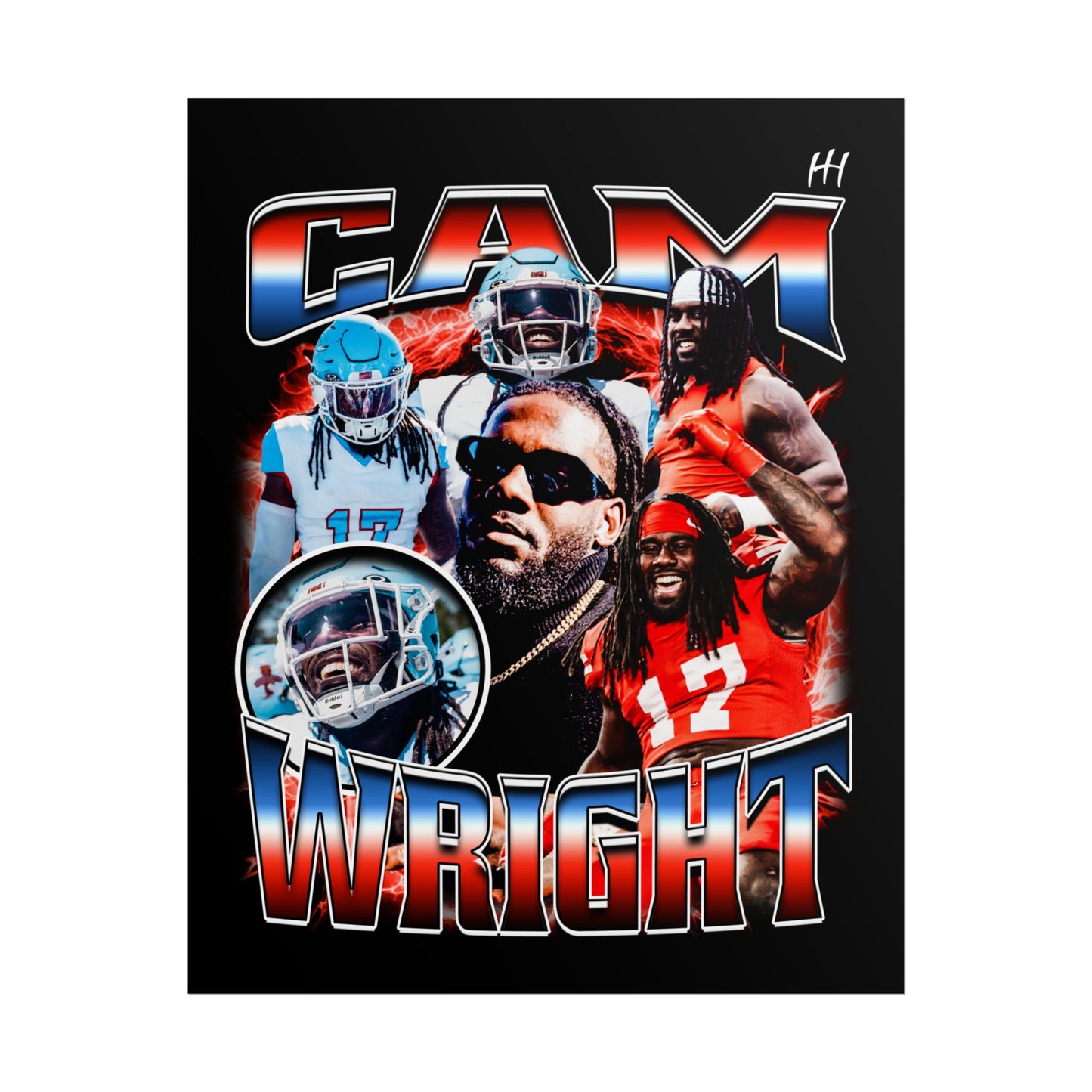 Cam Wright Poster - 16″ x 20