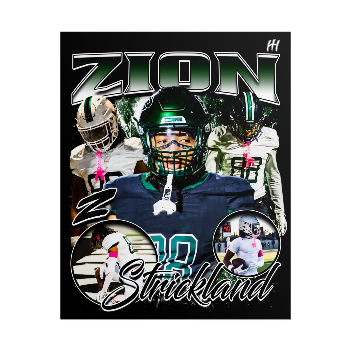 Zion Strickland Poster - 16″ x 20″