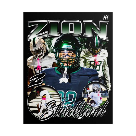 Zion Strickland Poster - 16″ x 20″