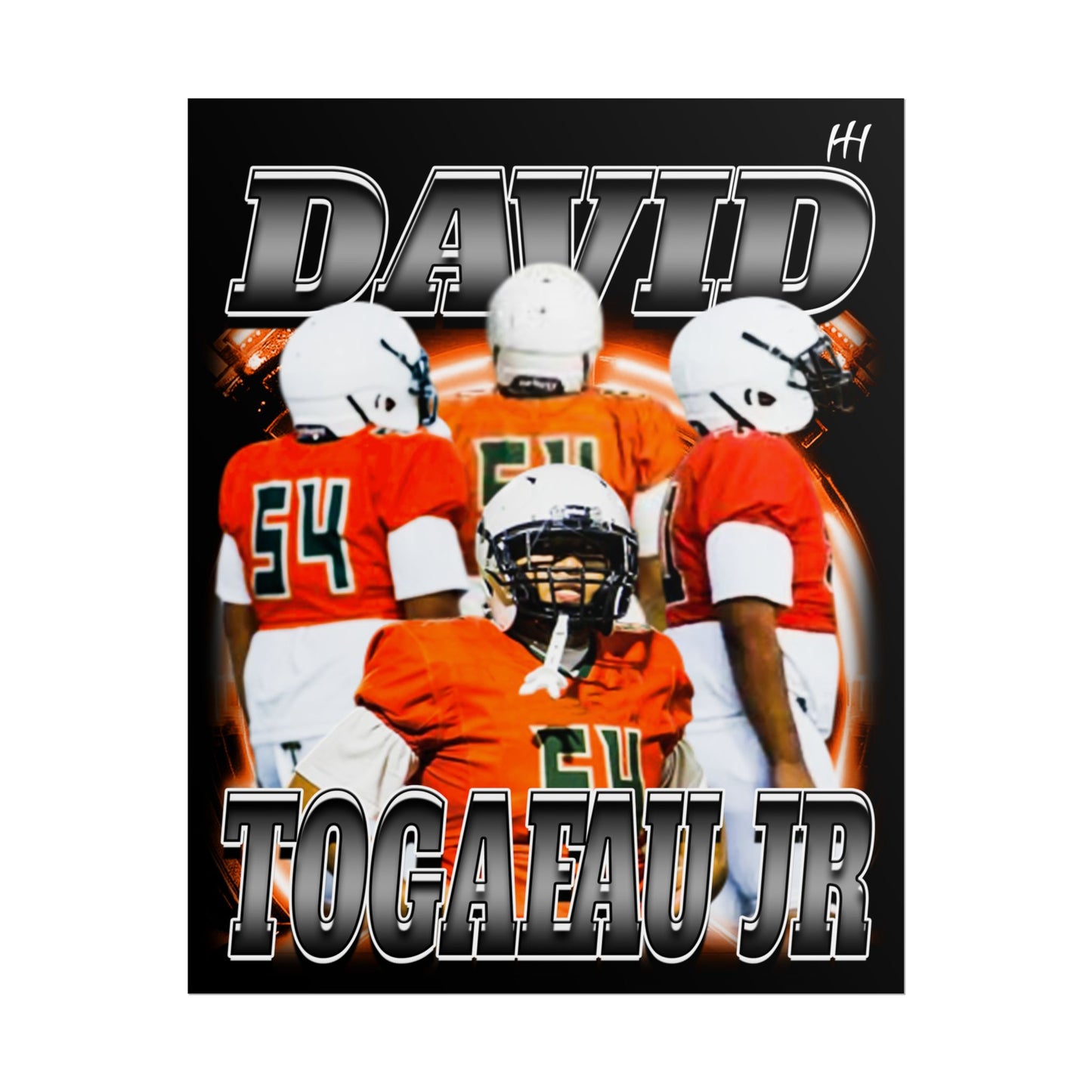 David Togafau JR Poster - 16″ x 20″