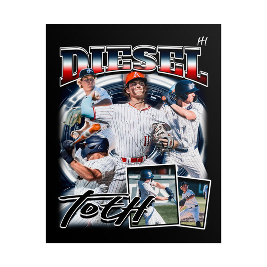 Diesel Toth Poster - 16″ x 20