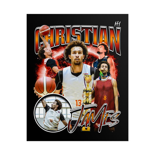 Christian James Poster - 16″ x 20