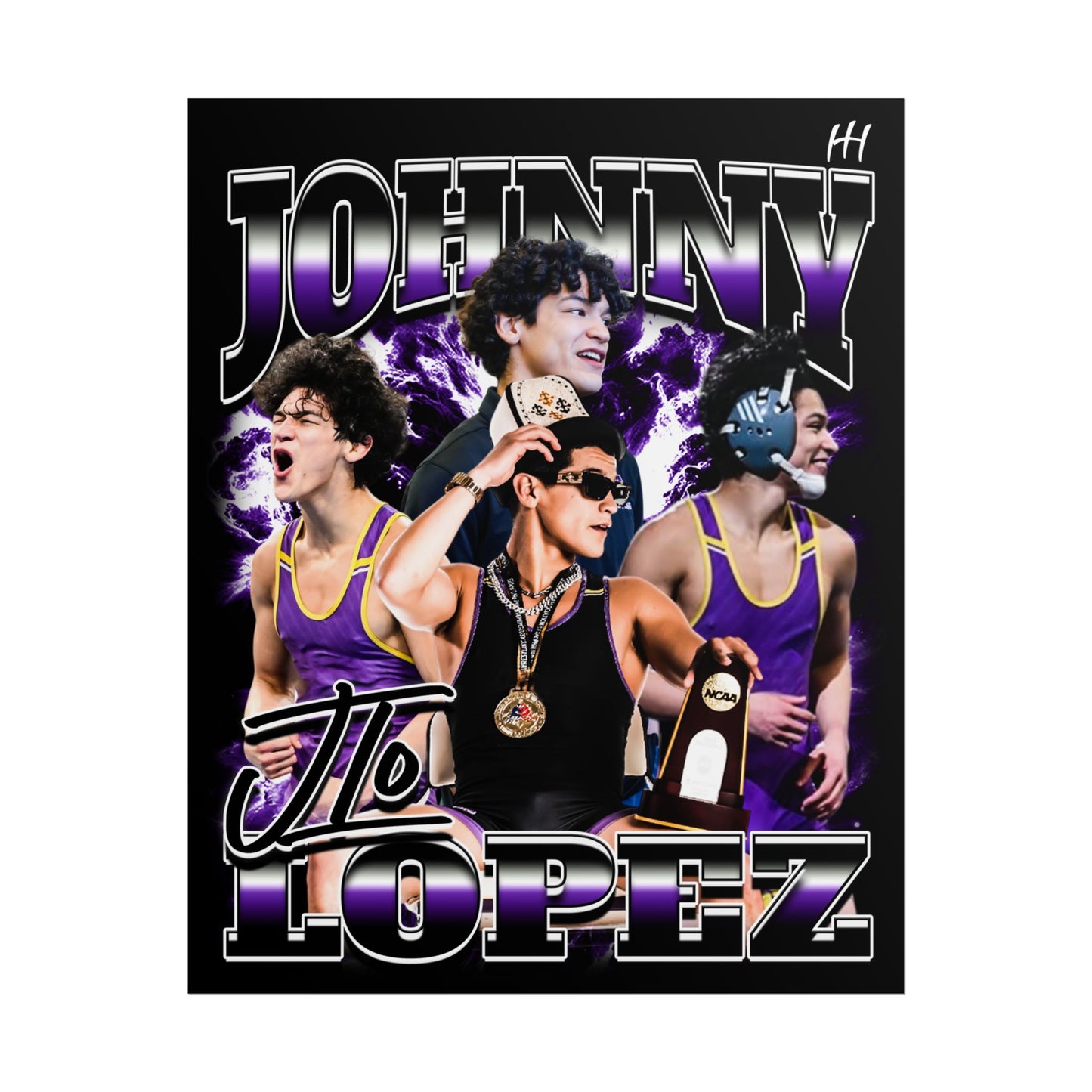 Johnny Lopez Poster - 16″ x 20″