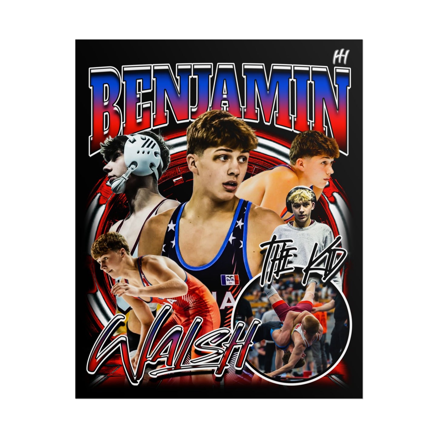 Benjamin Walsh Poster - 16″ x 20″