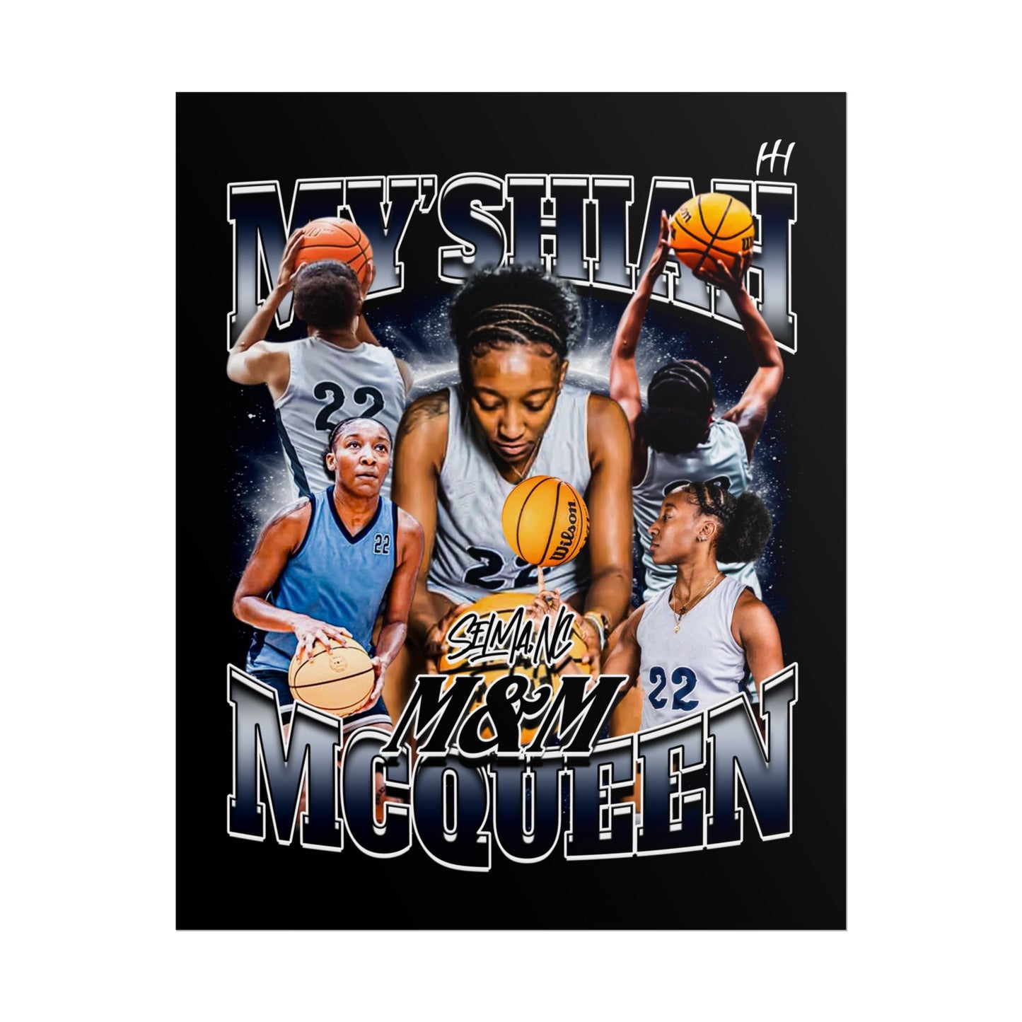 My'Shiah McQueen Poster - 16″ x 20″