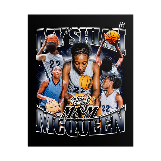 My'Shiah McQueen Poster - 16″ x 20″