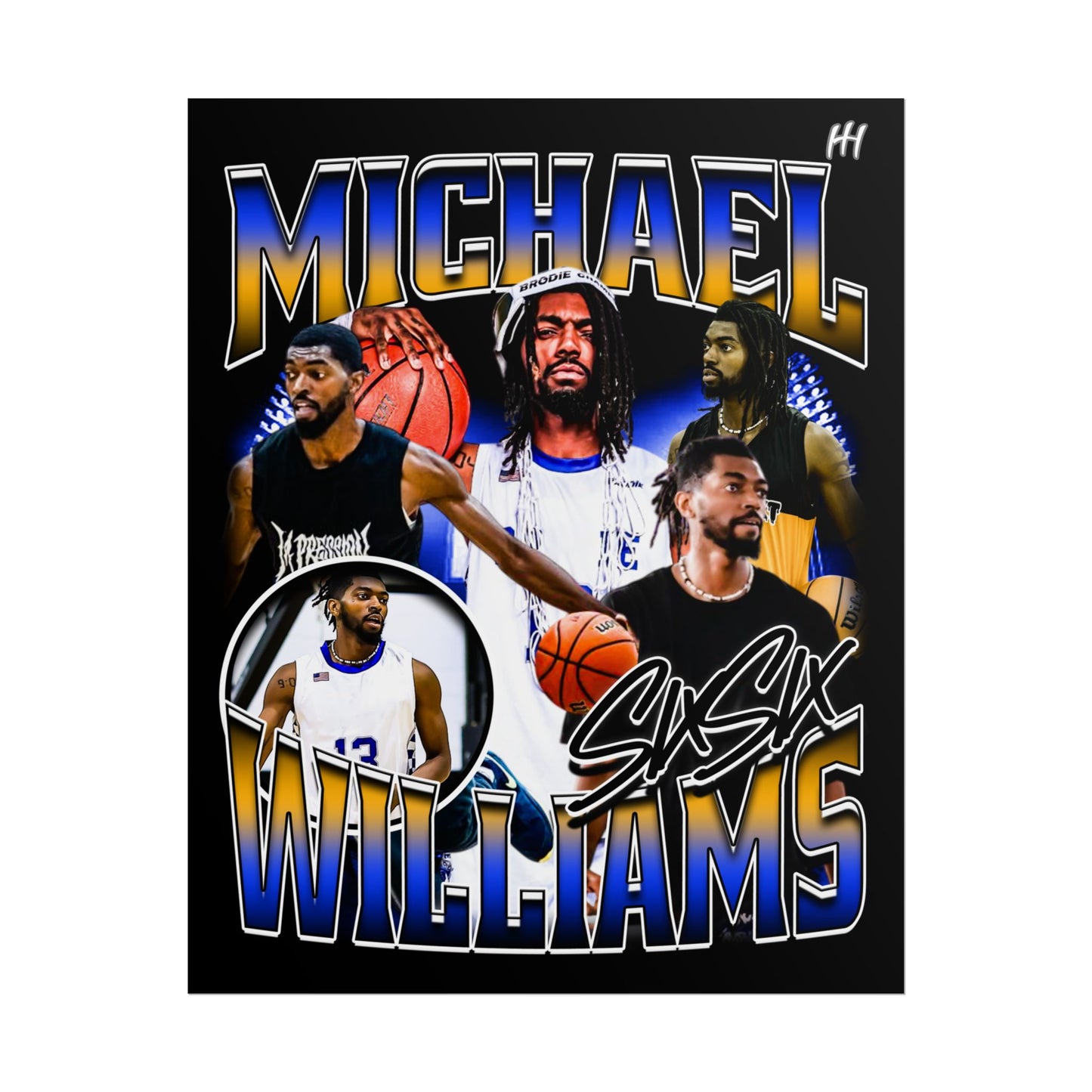 Michael Williams Poster - 16″ x 20″