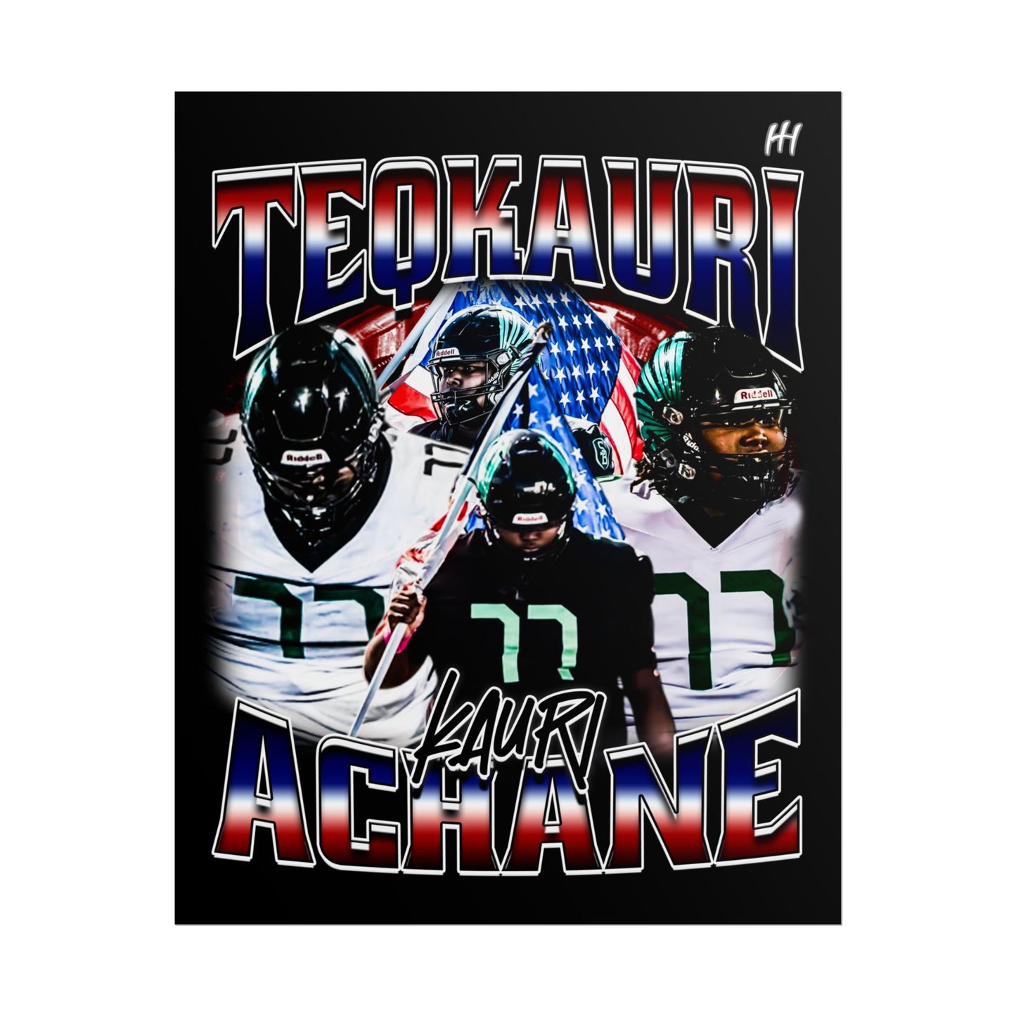 Teqkauri Achane Poster - 16″ x 20″