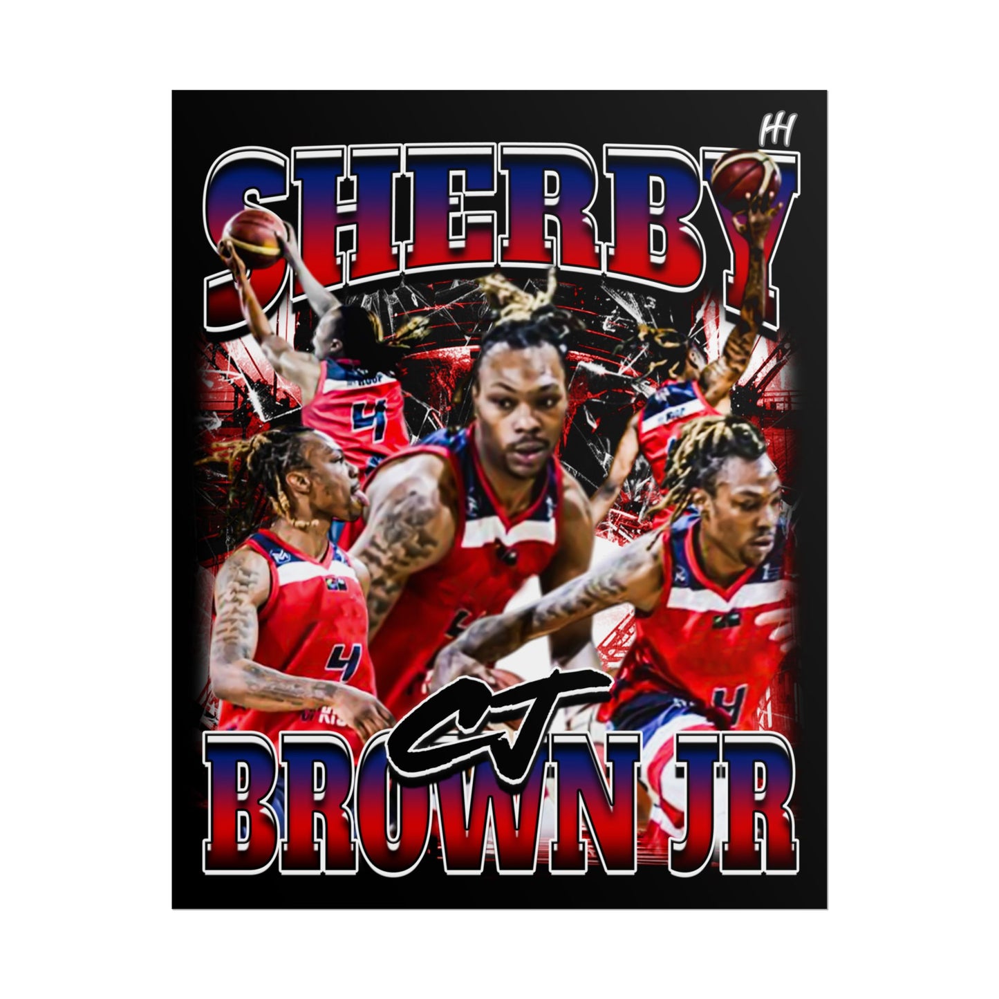 Sherby Brown Jr Poster - 16″ x 20″