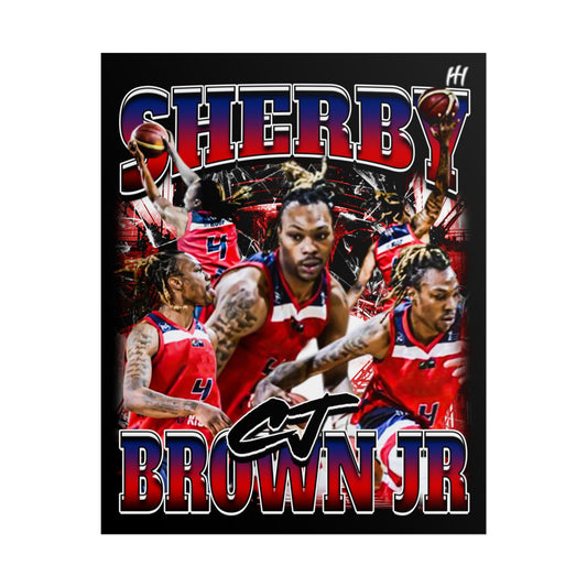 Sherby Brown Jr Poster - 16″ x 20″