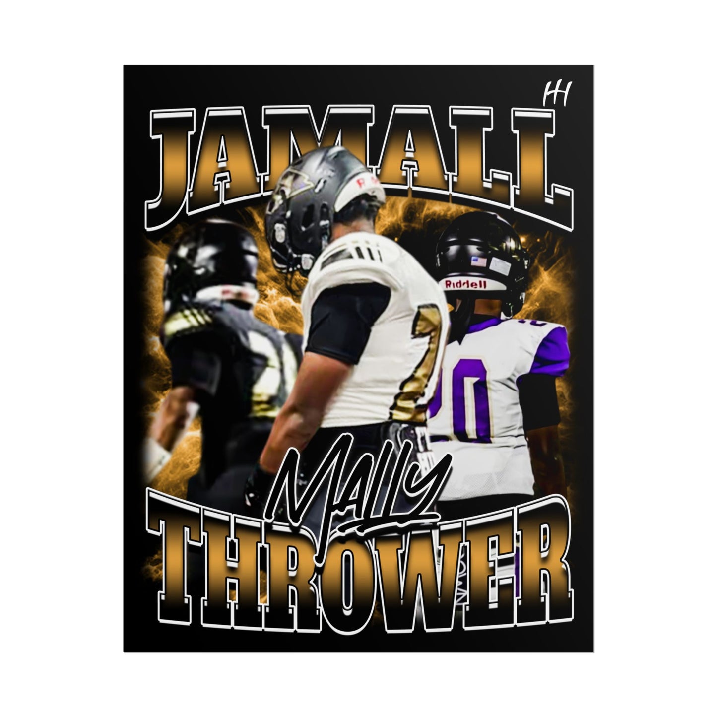 Jamall Thrower Poster - 16″ x 20