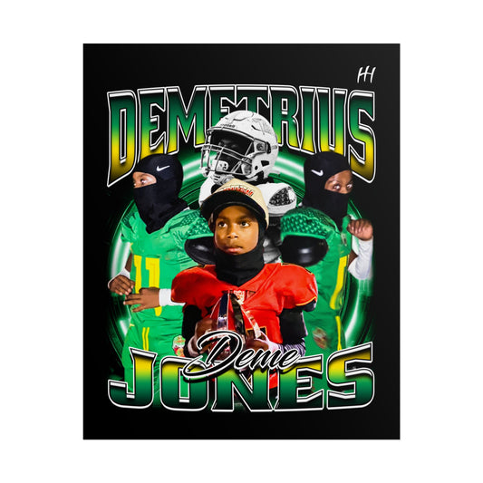 Demetrius Jones Poster - 16″ x 20″