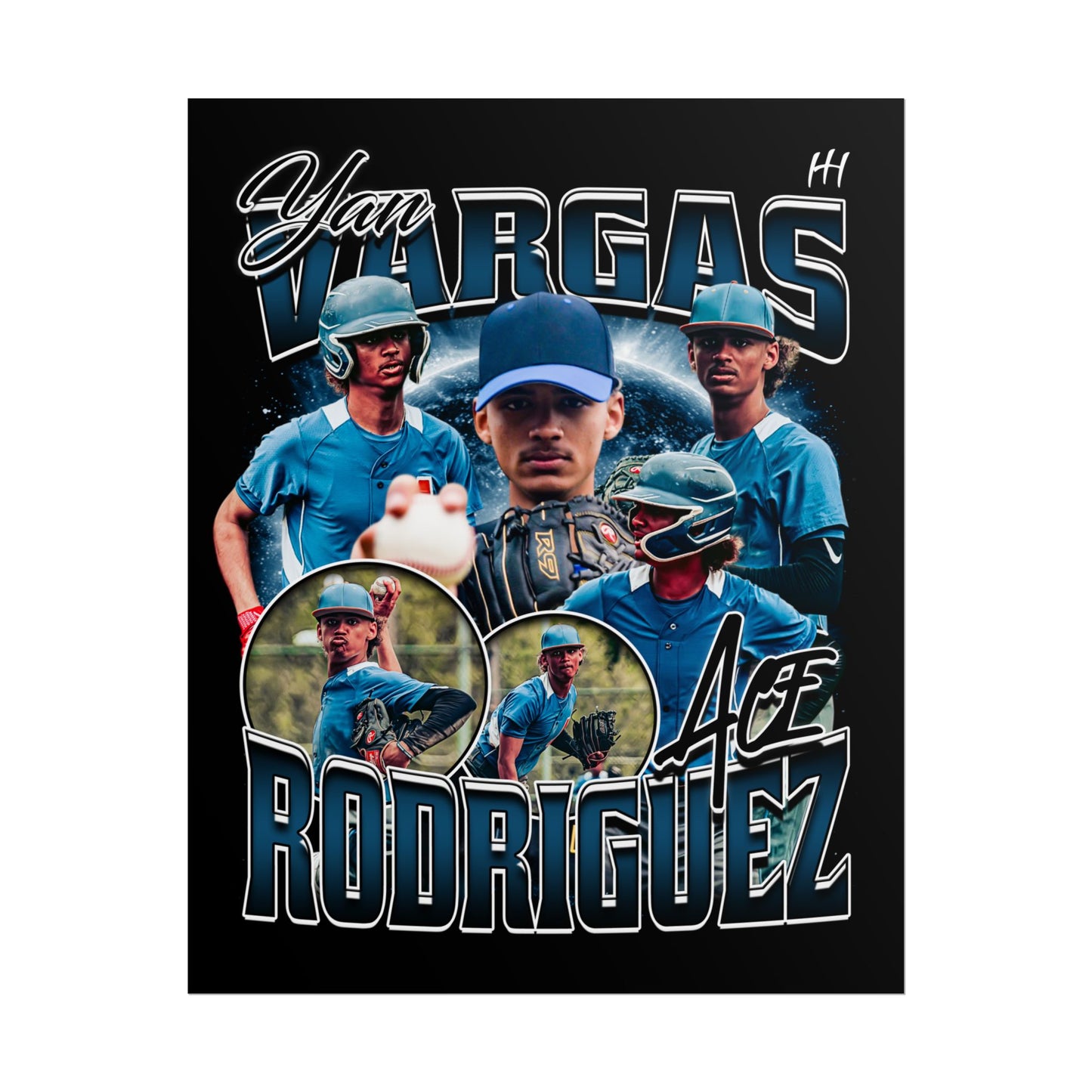 Yan Vargas Rodriguez Poster - 16″ x 20