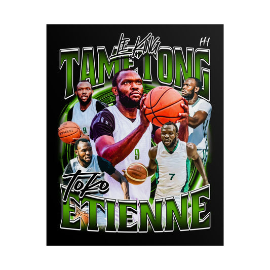 Ettiene Tametong Poster - 16″ x 20″